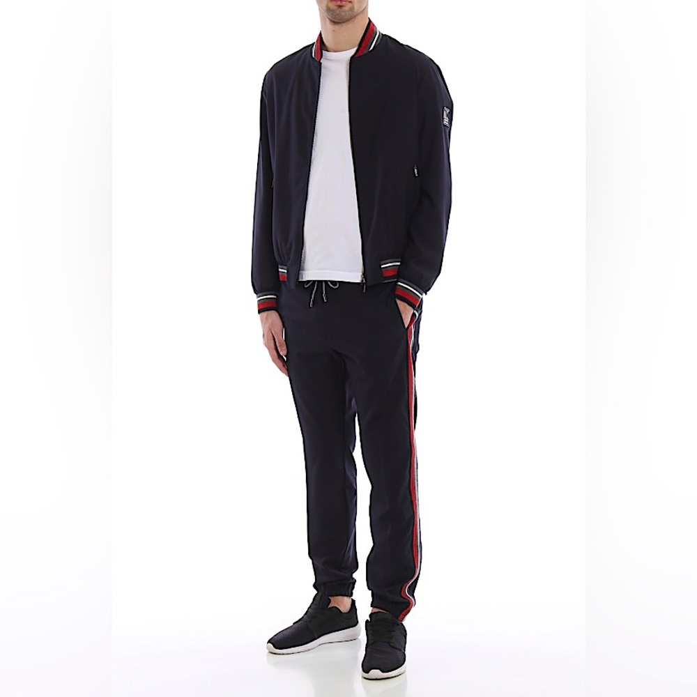 Z ZEGNA Techmerino Wash'n
Go Wool Pants In Navy SZ EU 48